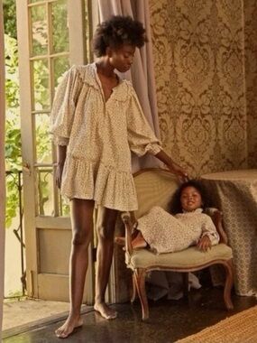 DOEN Caton Nightgown in Morning Glory Floral XS